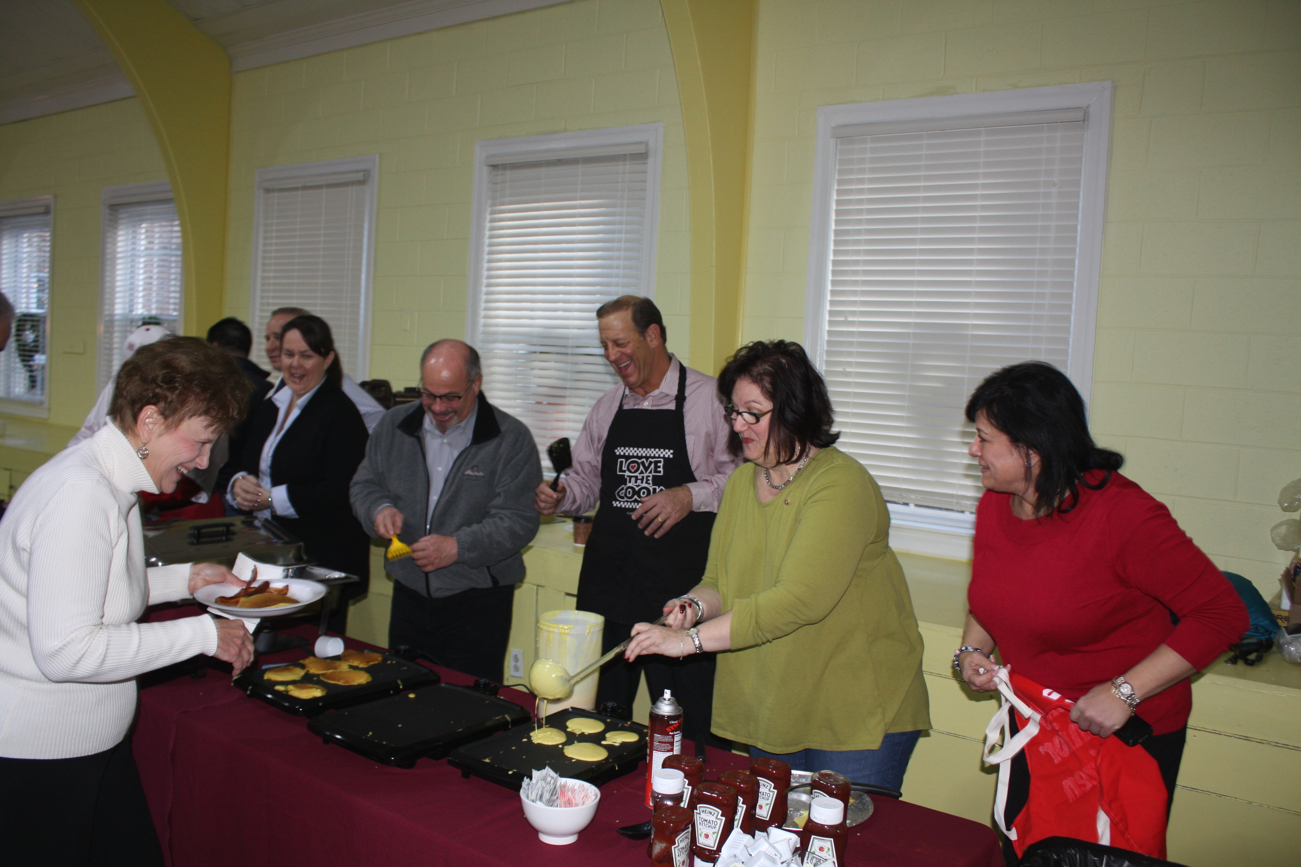 Employee holiday breakfast 1